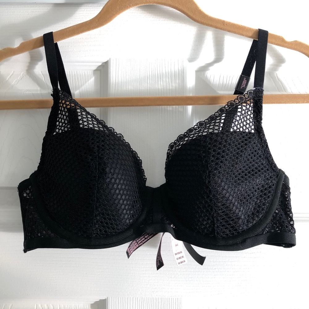 Victoria’s Secret Black Plunge Bra